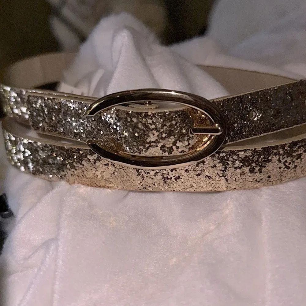 Gold Metallic Belt!